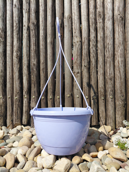25Cm Emma Hanging Pot Plastic