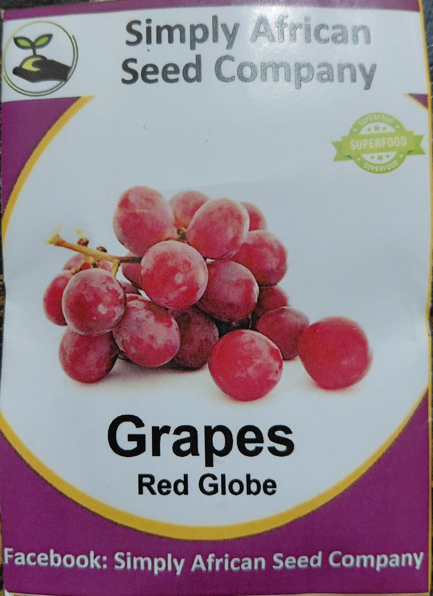 Grapes Red Globe | Seed
