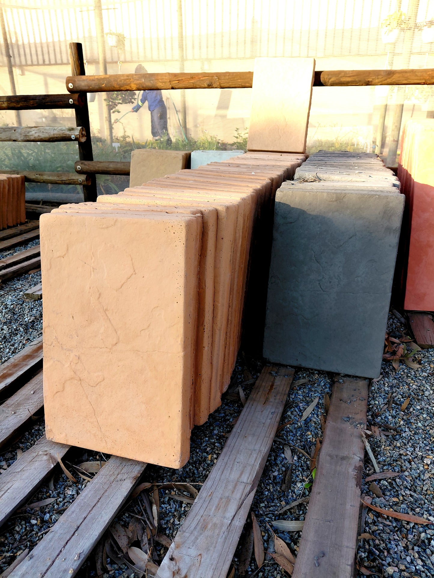 Textured Concrete Stepping Stone – 300 x 450mm