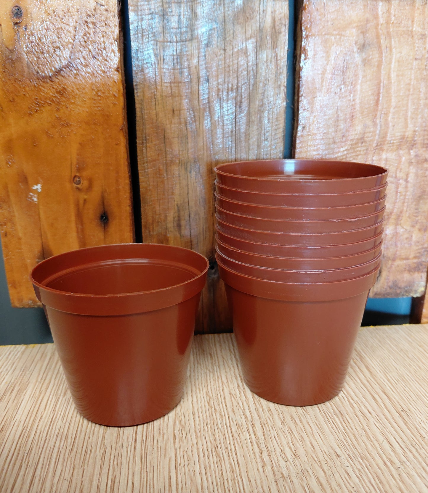 7.5cm Plastic Pot Round