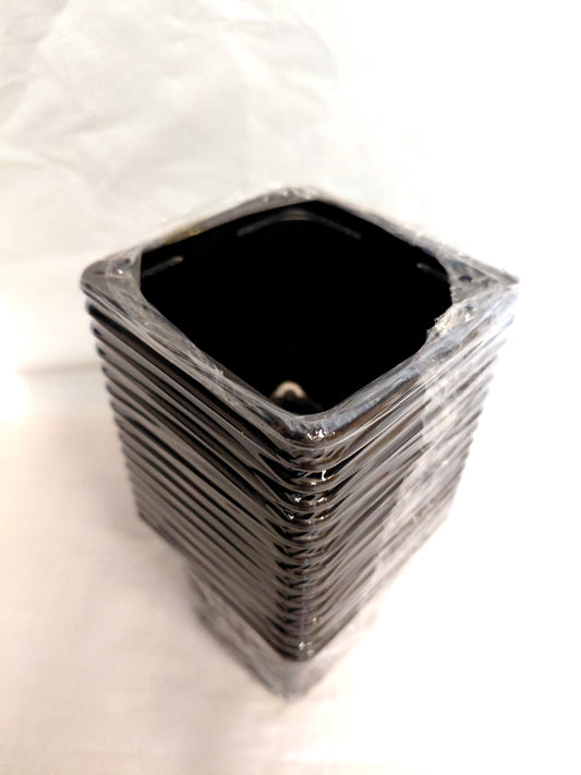 7cm Square Thermoformed Plastic Pots