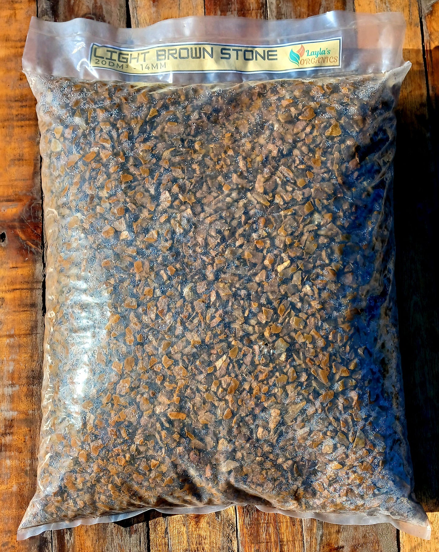 Light Brown Crushed Stone 20dm³