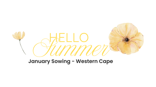 January Sowing Guide