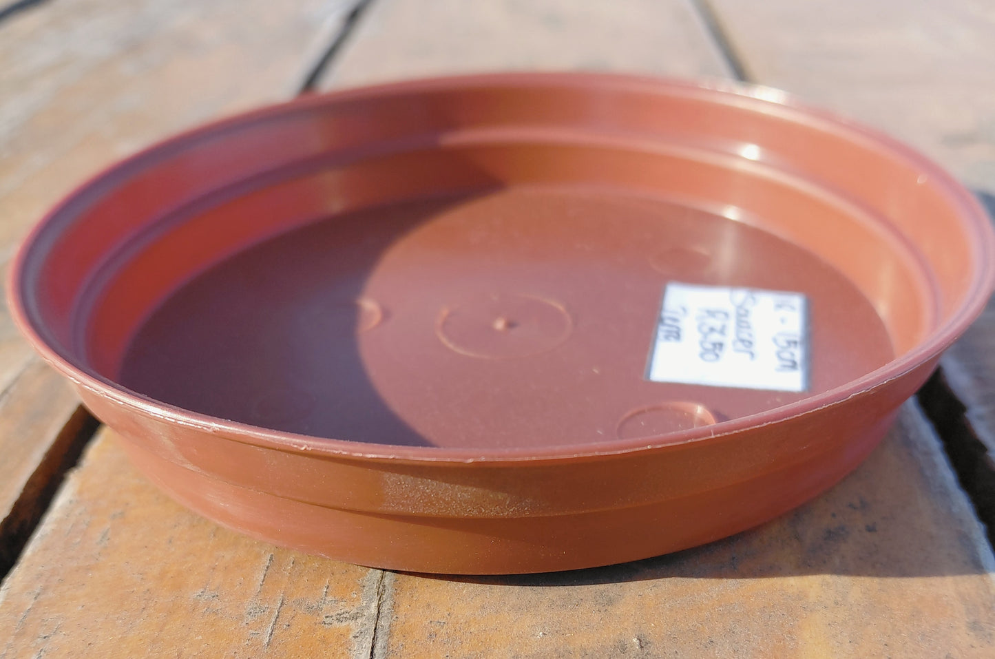12-15cm Plastic Round Saucer