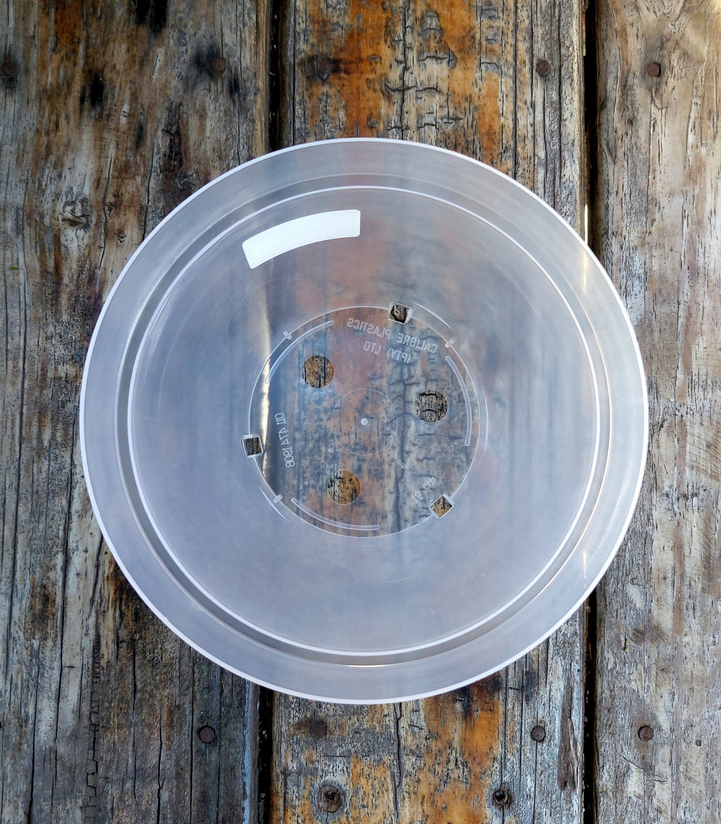 15cm Clear Plastic Plant Pot – 1.5L