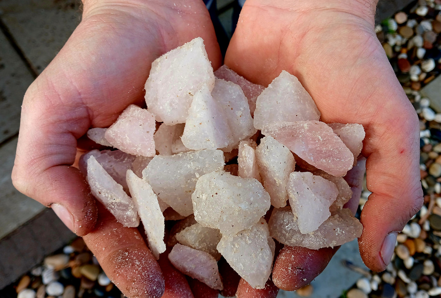 Pink Quartz Stone 15dm³