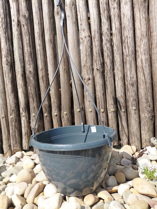 25Cm Emma Hanging Pot Plastic