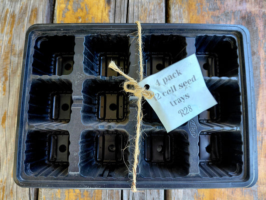 12 Cell Seed Tray 4 Pack
