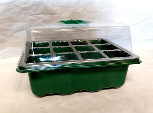 12 Cell Seed Tray with Dome