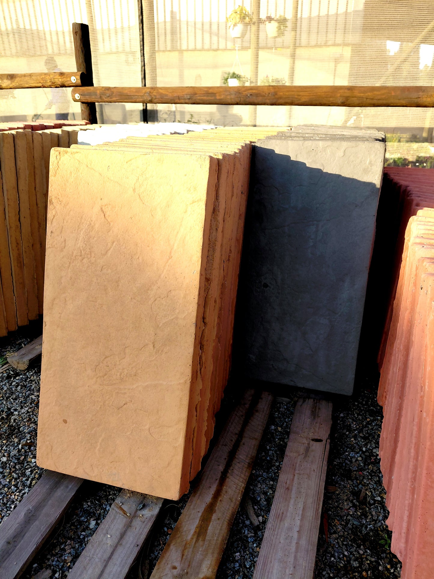 Textured Concrete Stepping Stone – 300 x 600mm