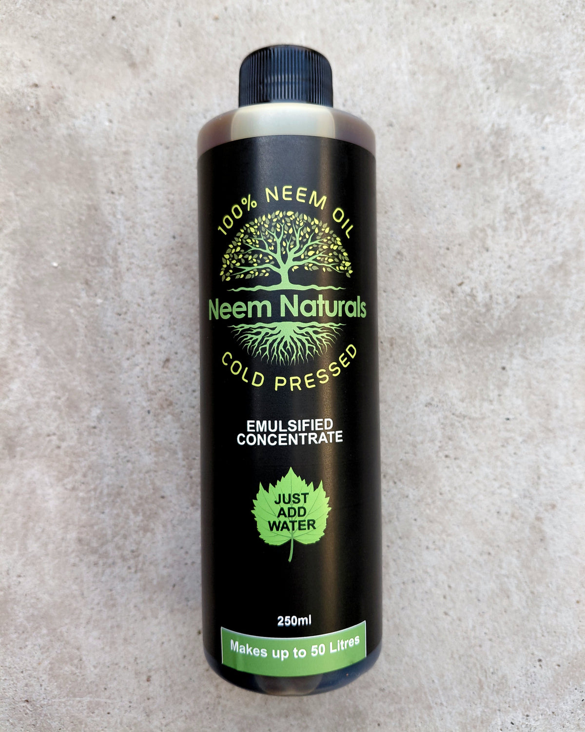 Neem Naturals Pure Emulsified Neem Oil – 250ml Concentrate
