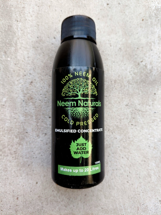 Neem Naturals Pure Emulsified Neem Oil – 100ml Concentrate