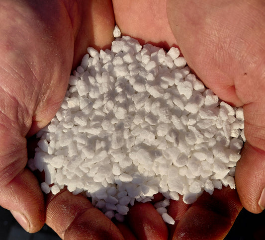 White Marble Chips 2kg | Crushed Stone