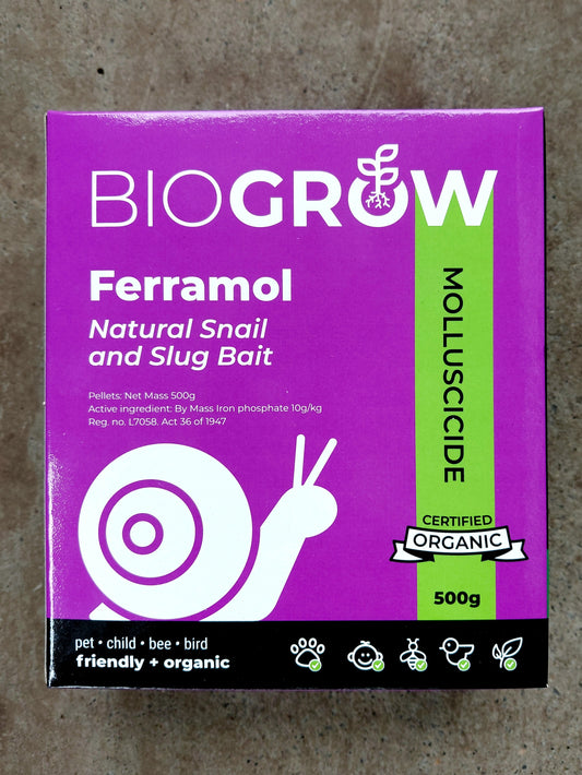 Biogrow Ferramol – Organic Snail & Slug Bait 500g